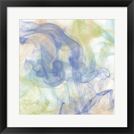 Framed Tranquil Smoke II Print
