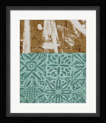 Framed Tribal Pathways II Print