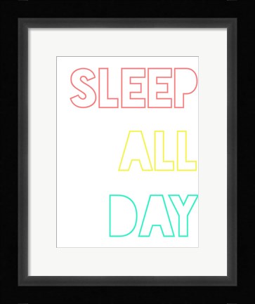 Framed Full of Life I Print