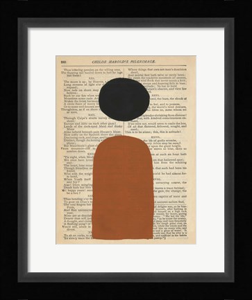 Framed Modern Prose VII Print
