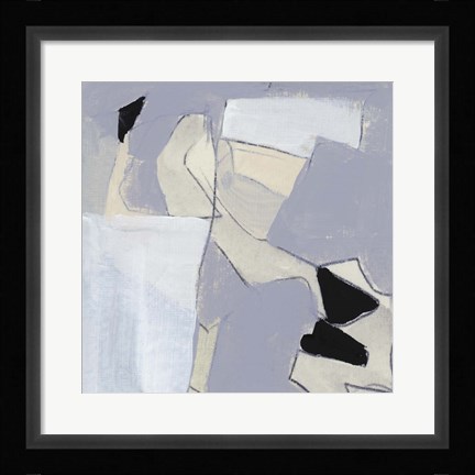 Framed Grey Landscape II Print