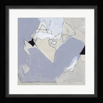 Framed Grey Landscape IV Print