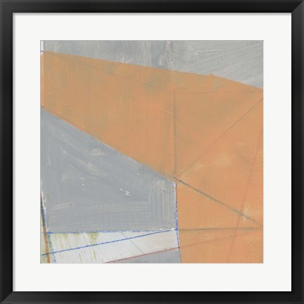Framed Abstract Mass V Print