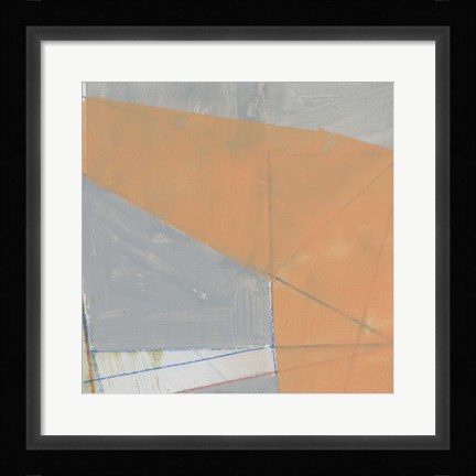 Framed Abstract Mass V Print