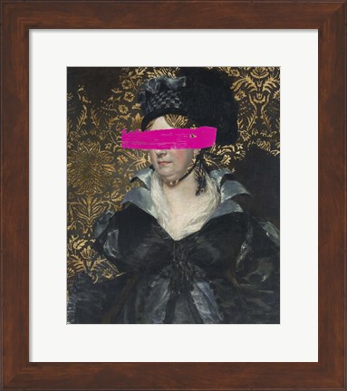 Framed Masked Master IV Print