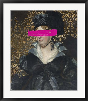 Framed Masked Master IV Print