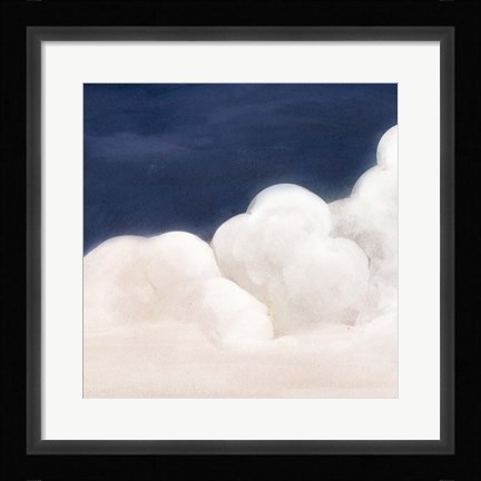 Framed Cloudy Night II Print