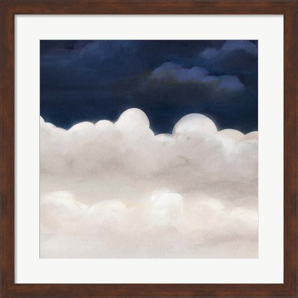 Framed Cloudy Night IV Print