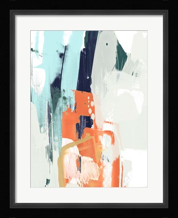 Framed Graffiti Mambo I Print