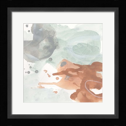 Framed Clay Mist II Print