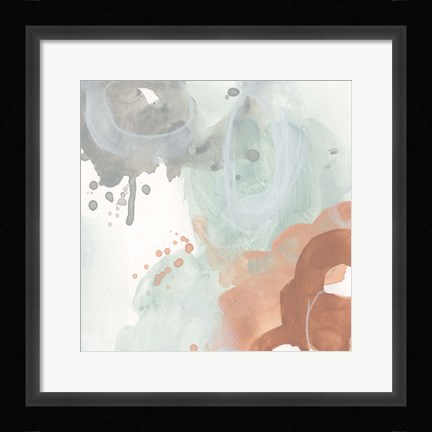 Framed Clay Mist III Print