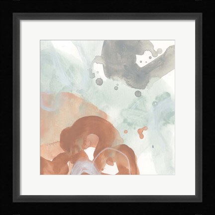 Framed Clay Mist IV Print