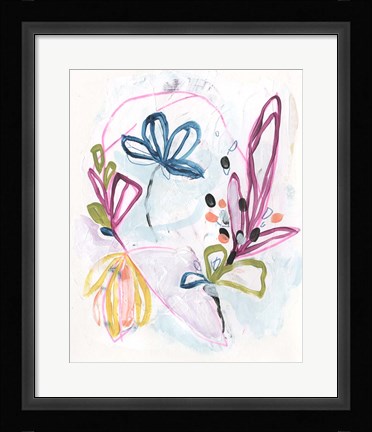 Framed Garden Allusion III Print