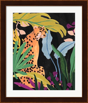 Framed Cheetah Kingdom I Print