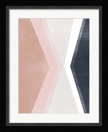 Framed Casual Angle I Print