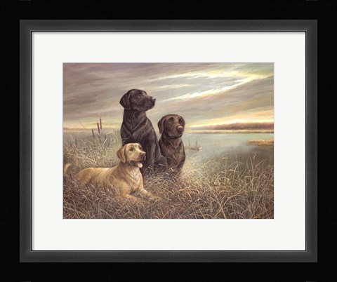 Framed All Grown Up on Grassy Sound Print