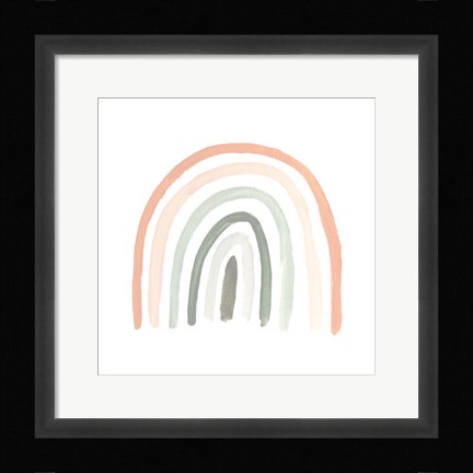 Framed Sweet Rainbow I Print