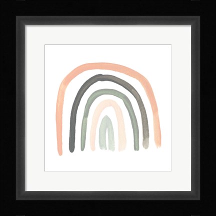 Framed Sweet Rainbow III Print