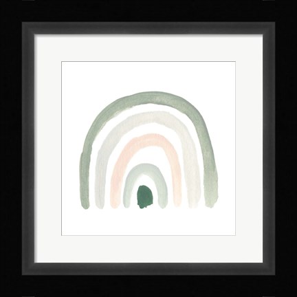Framed Sweet Rainbow IV Print