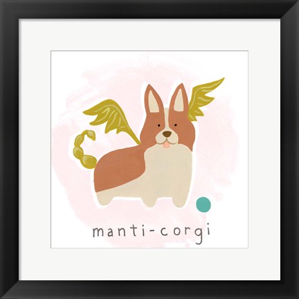 Framed Fantastic Besties IV Print