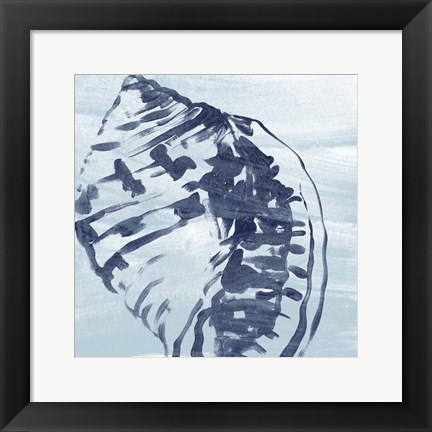 Framed Ocean Study VI Print