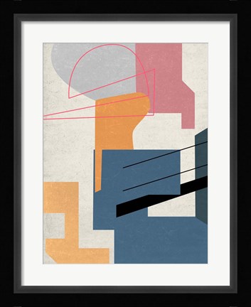 Framed Celestial Planets II Print