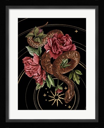 Framed Burn and Shine III Print