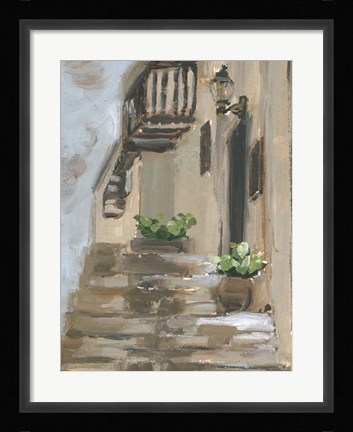 Framed Dusky Alley I Print