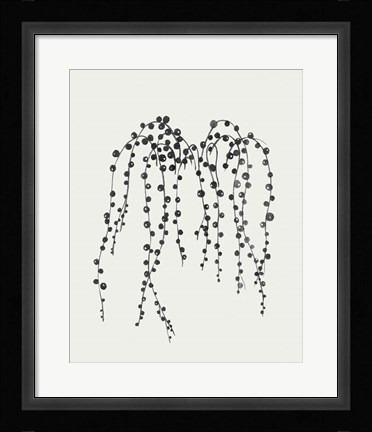 Framed Leaving II Print