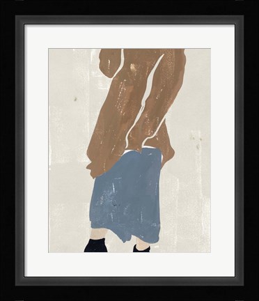Framed Alley Pose II Print