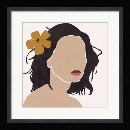 Framed Go On III Print