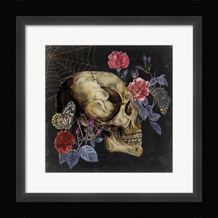 Framed Bones II Print
