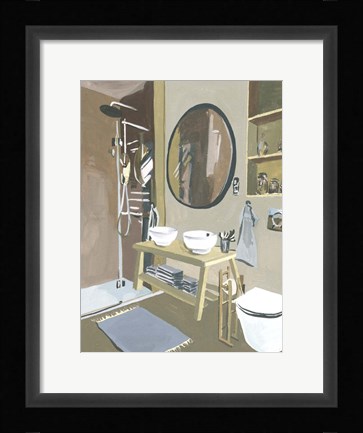 Framed Stealing Moments I Print