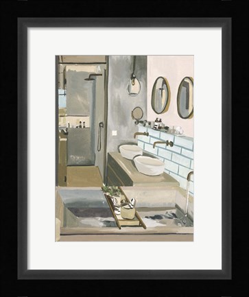 Framed Stealing Moments II Print