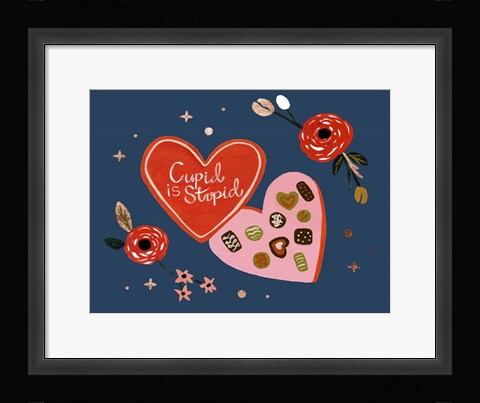Framed Happy Galentine II Print