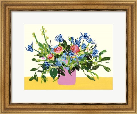 Framed Grand Bouquet I Print