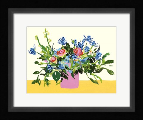 Framed Grand Bouquet I Print