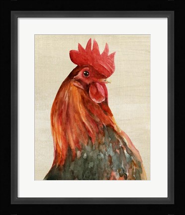 Framed Break of Dawn I Print