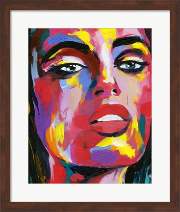 Framed Prismatic Pout III Print