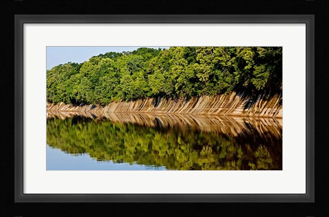 Framed Sailing on the Tombigbee Waterway in Alabama Print