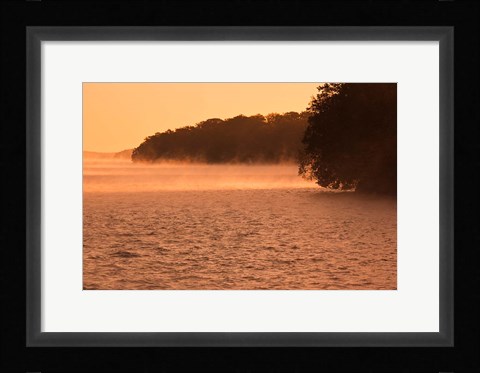Framed Alabama, Florence Lake Wilson, Morning Mist Print