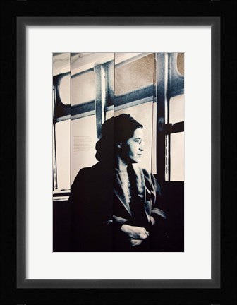 Framed Alabama, Montgomery, Rosa Parks Museum Print