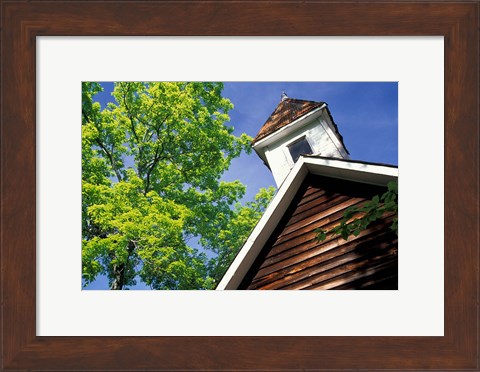 Framed Old School House, Palisades Park, Alabama Print
