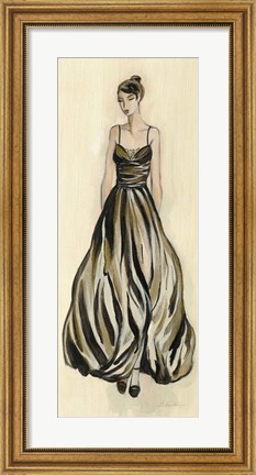 Framed Evening Gown III Print