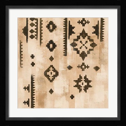 Framed Scandanavian Mood III Clay Print