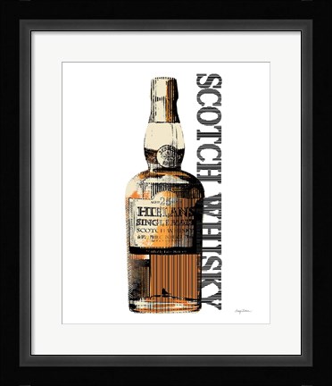 Framed Scotch Whisky Print