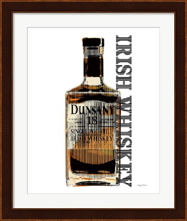 Framed Irish Whiskey Print