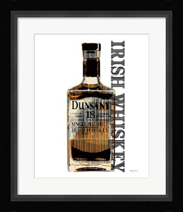 Framed Irish Whiskey Print