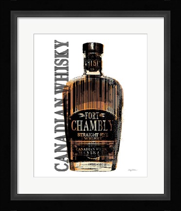 Framed Canadian Whisky Print