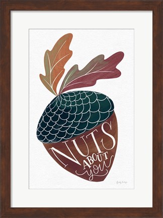 Framed Nuts About You Print